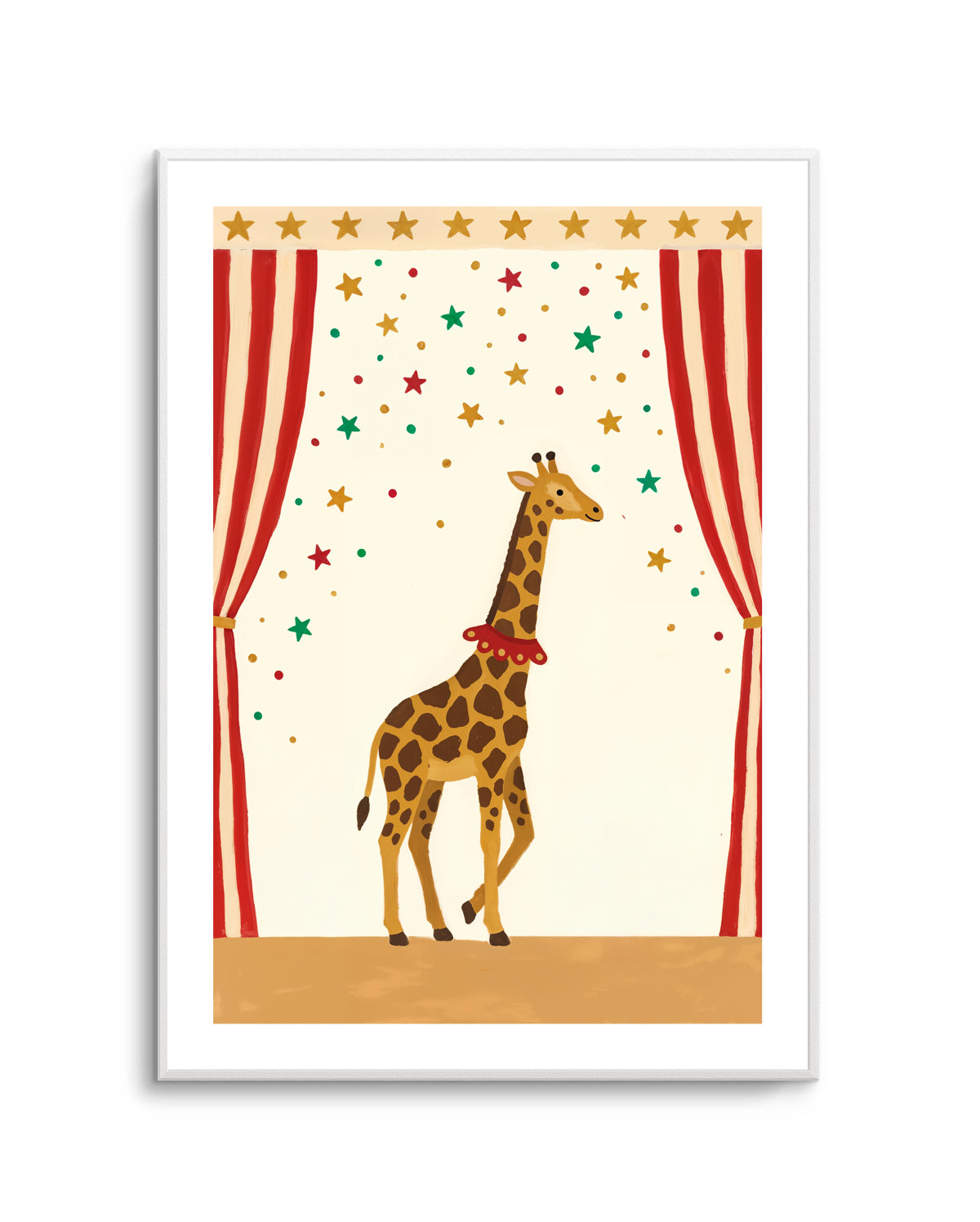 Circus Giraffe | Art Print