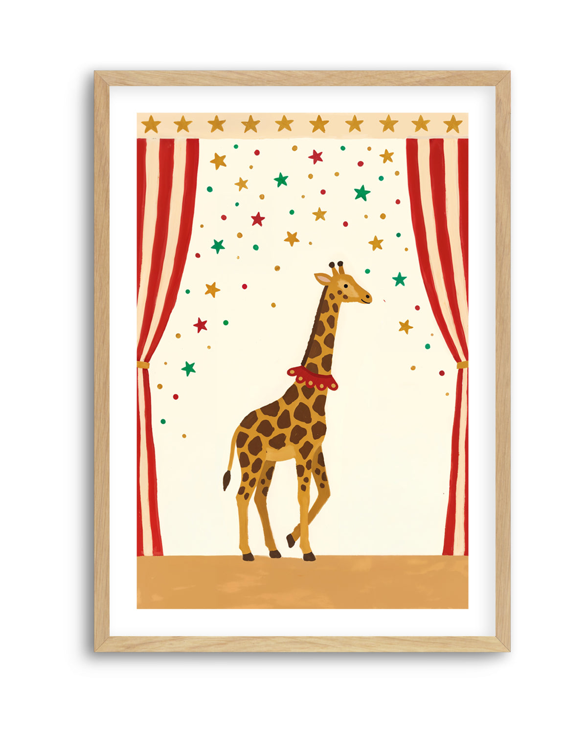 Circus Giraffe | Art Print