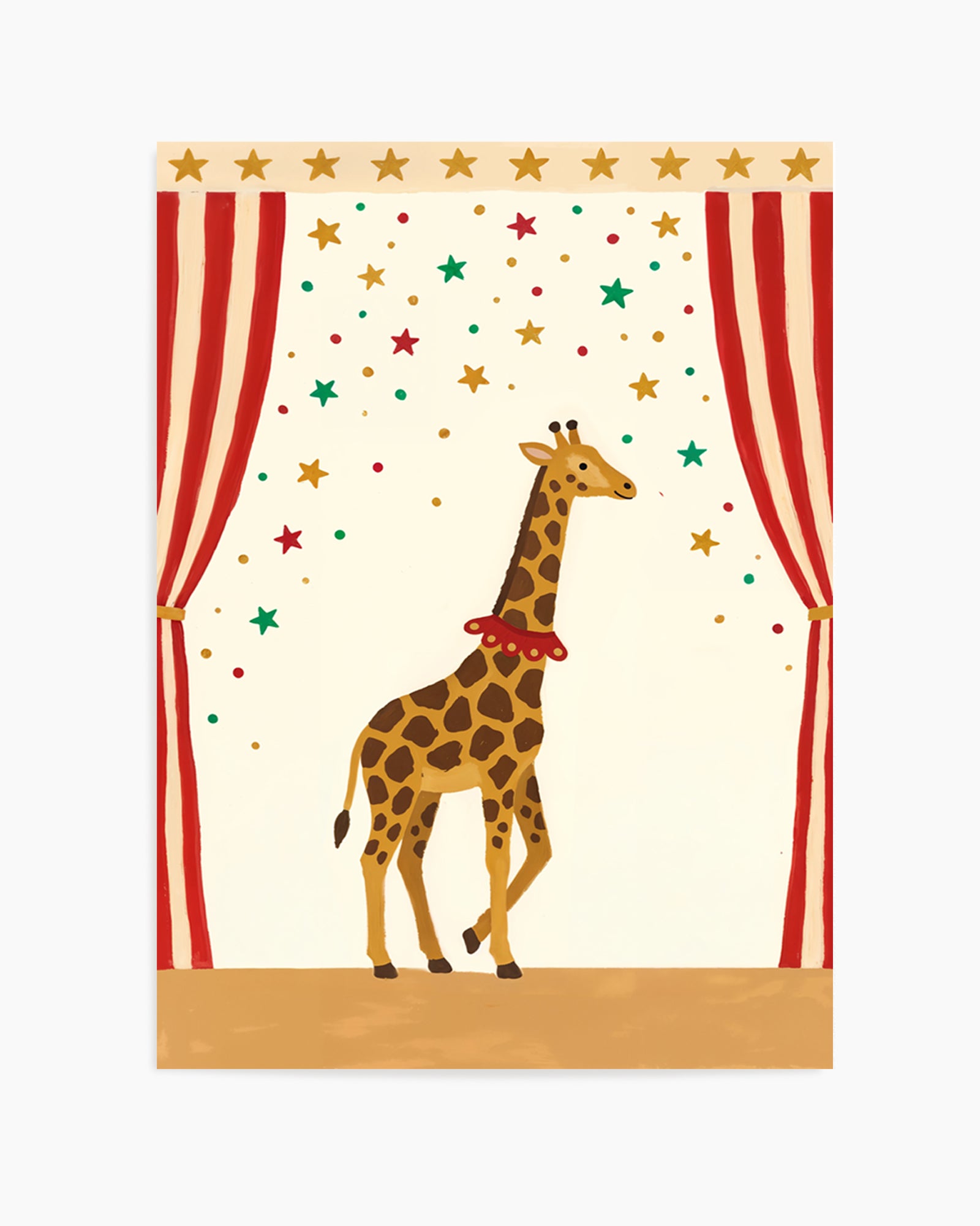 Circus Giraffe | Art Print