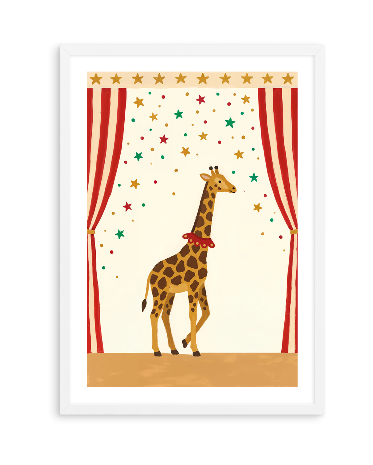 Circus Giraffe | Art Print