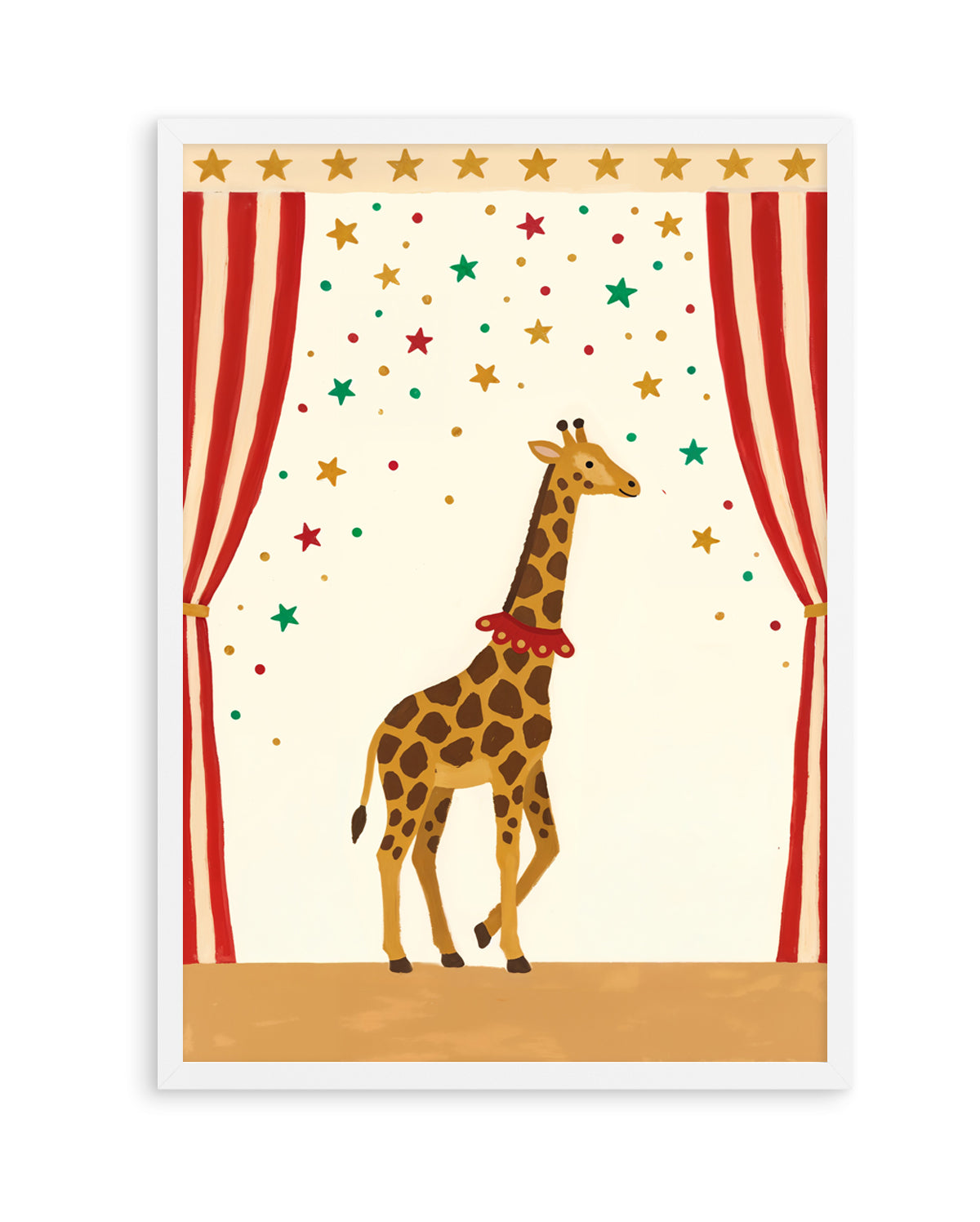 Circus Giraffe | Art Print