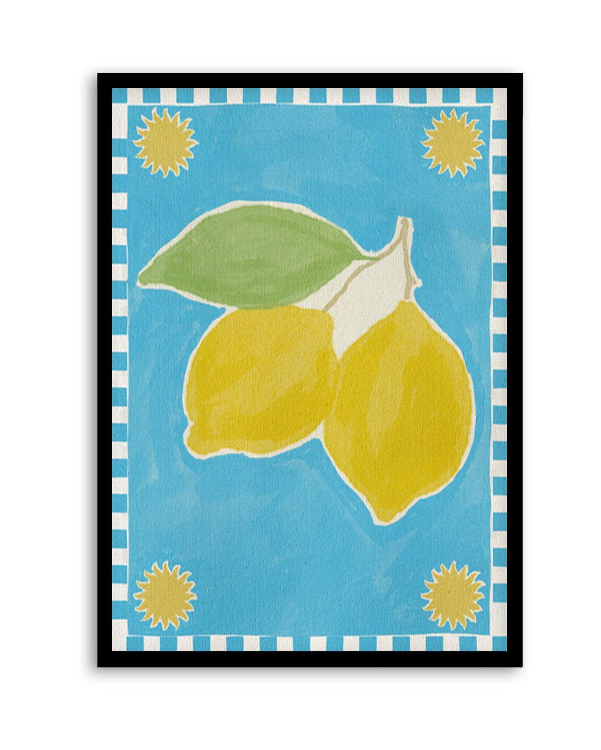Citrus Delight by Shatha Al Dafai | Art Print from Olive et Oriel where you can shop wallpaper and artworks online