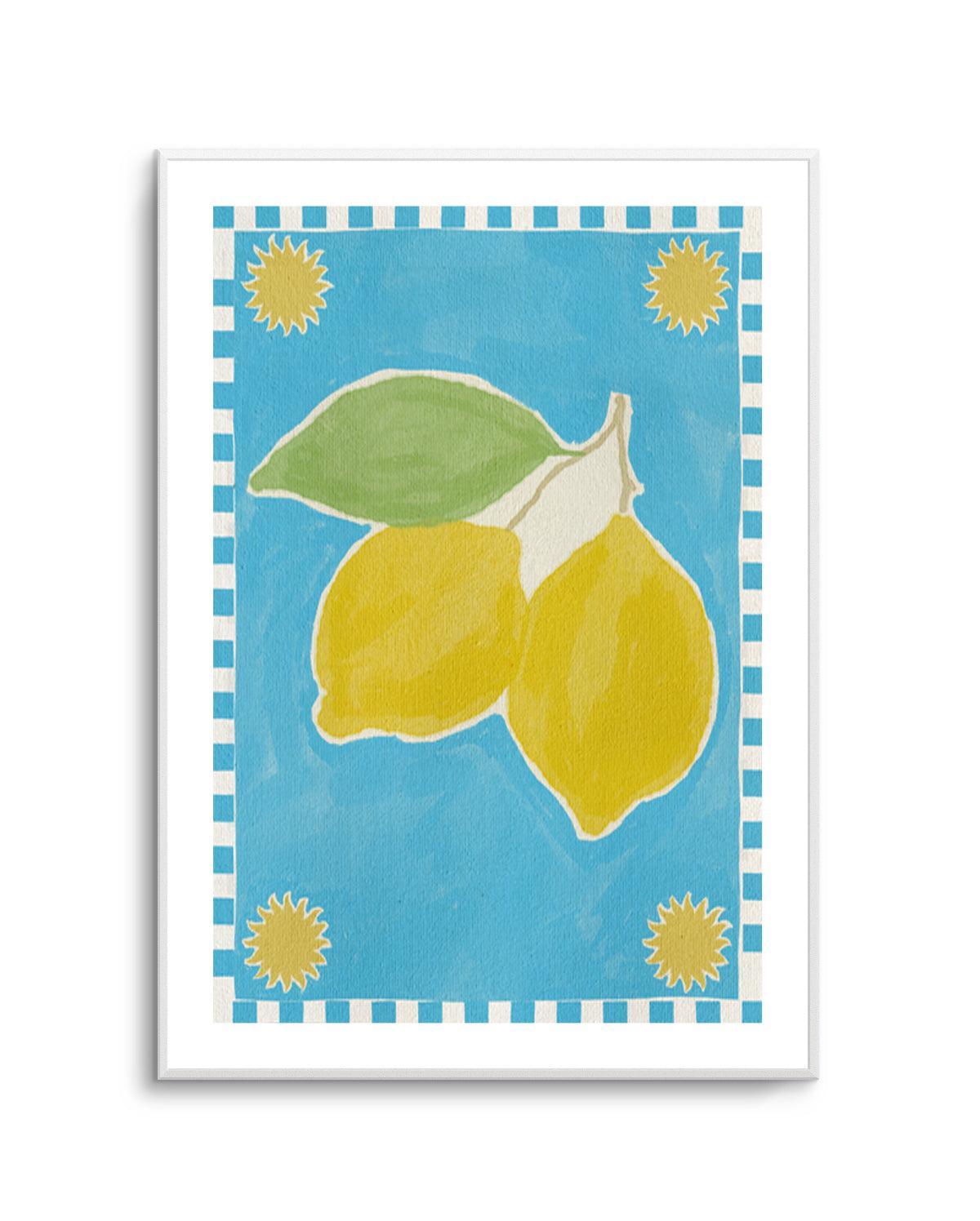 Citrus Delight by Shatha Al Dafai | Art Print from Olive et Oriel where you can shop wallpaper and artworks online