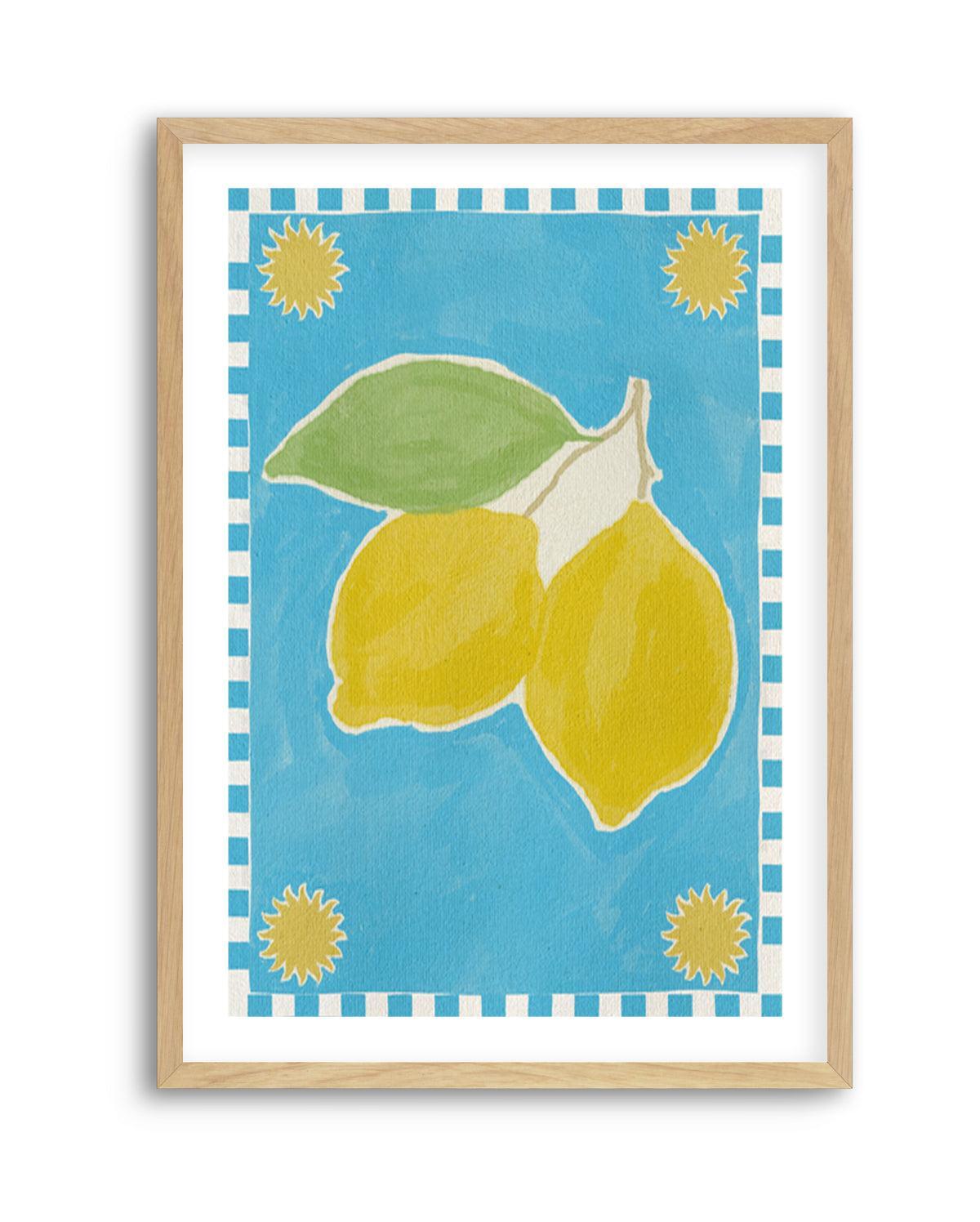 Citrus Delight by Shatha Al Dafai | Art Print from Olive et Oriel where you can shop wallpaper and artworks online