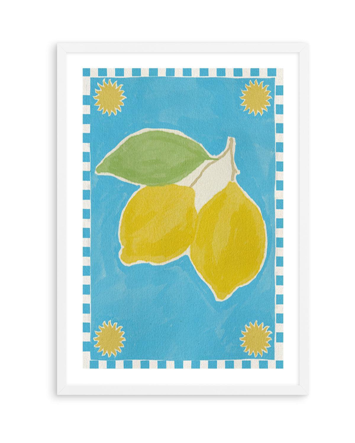 Citrus Delight by Shatha Al Dafai | Art Print from Olive et Oriel where you can shop wallpaper and artworks online