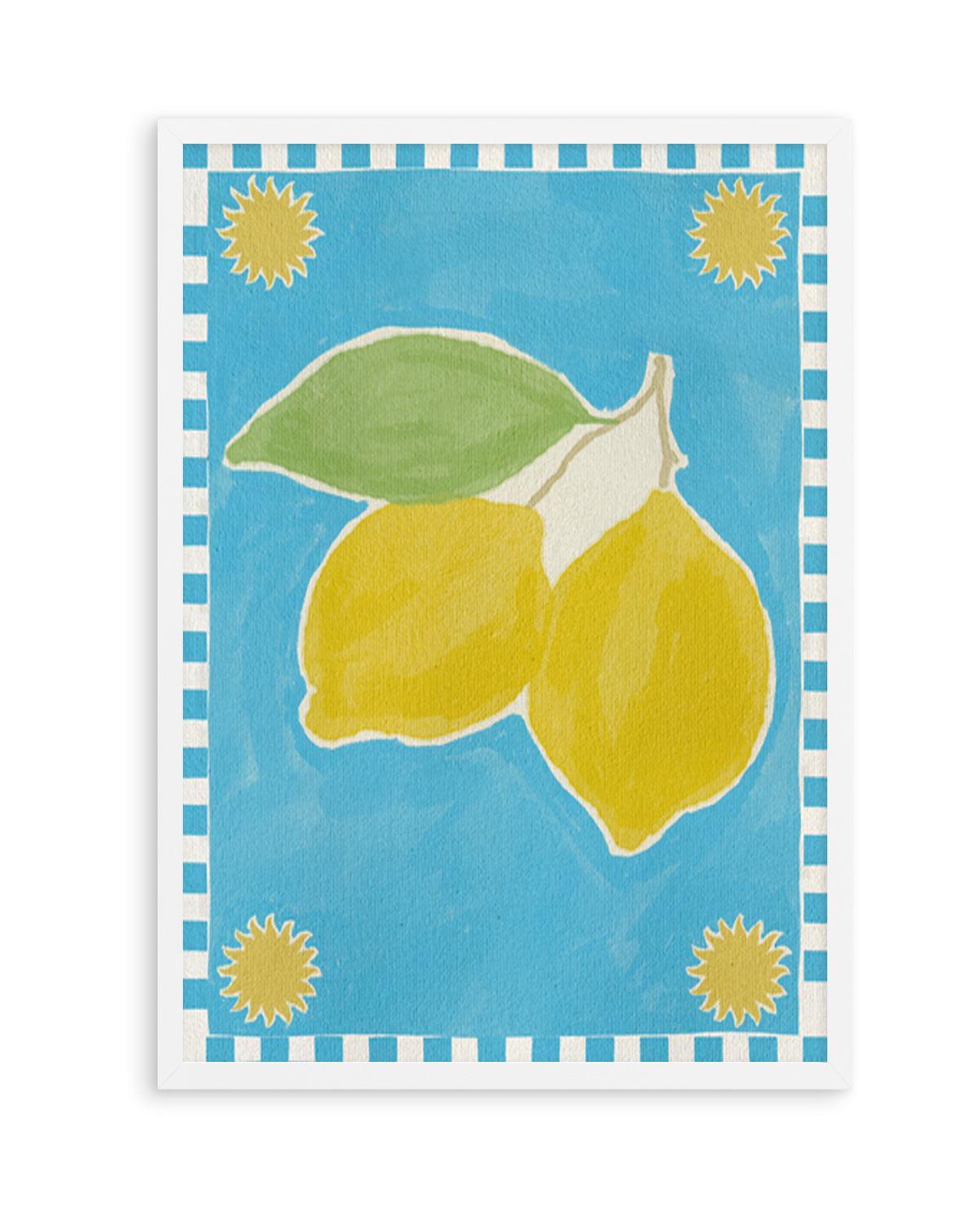 Citrus Delight by Shatha Al Dafai | Art Print from Olive et Oriel where you can shop wallpaper and artworks online