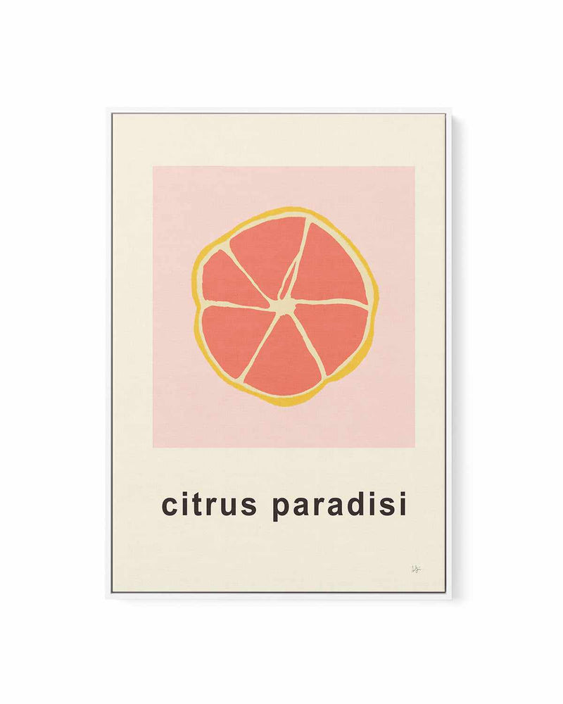 Citrus Paradisi I by Anna Morner | Framed Canvas Art Print