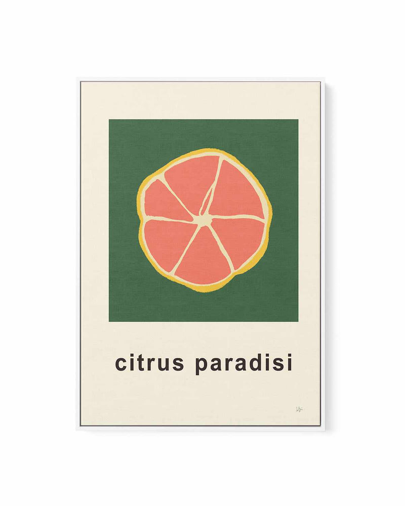 Citrus Paradisi II by Anna Morner | Framed Canvas Art Print