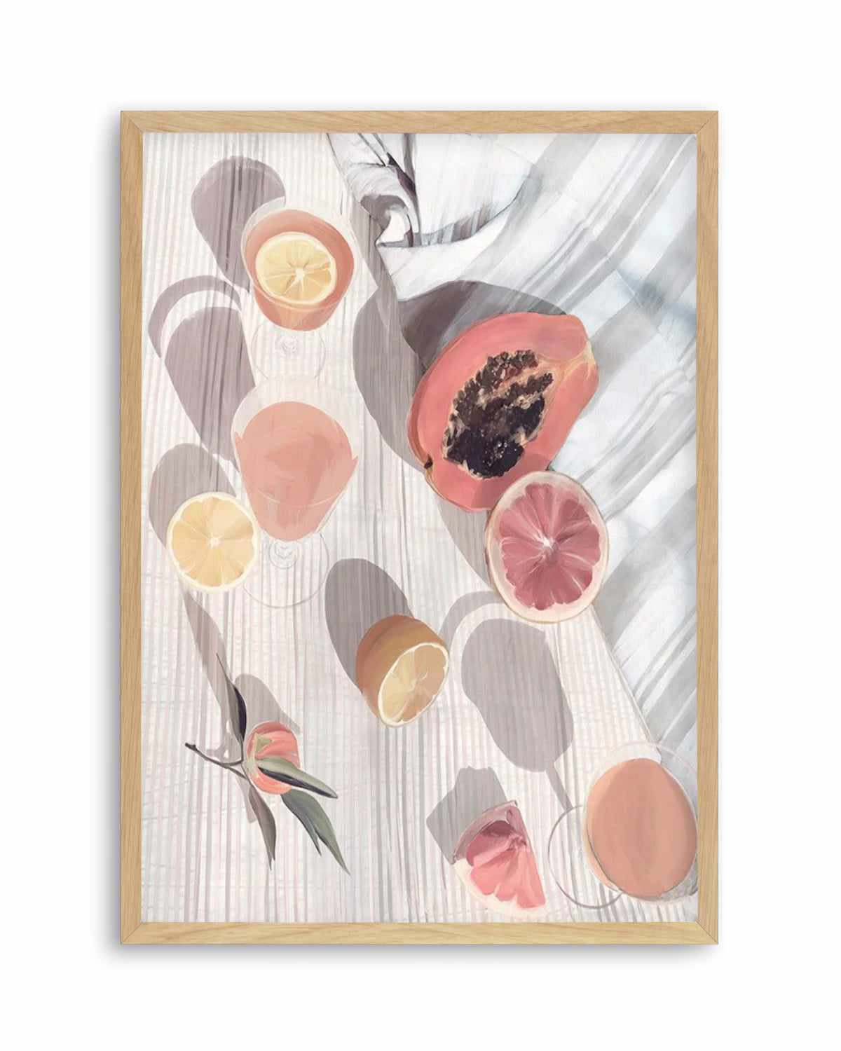 Citrus Still Life Art Print