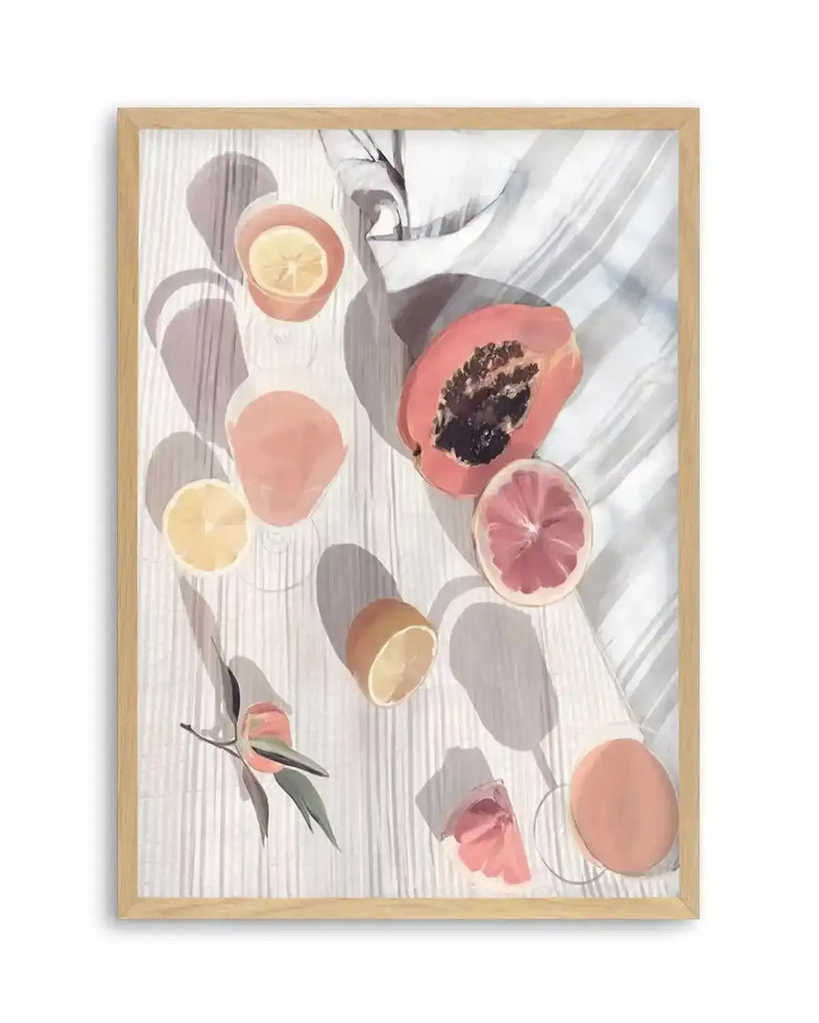 Citrus Still Life Art Print from Olive et Oriel where you can shop wallpaper and artworks online