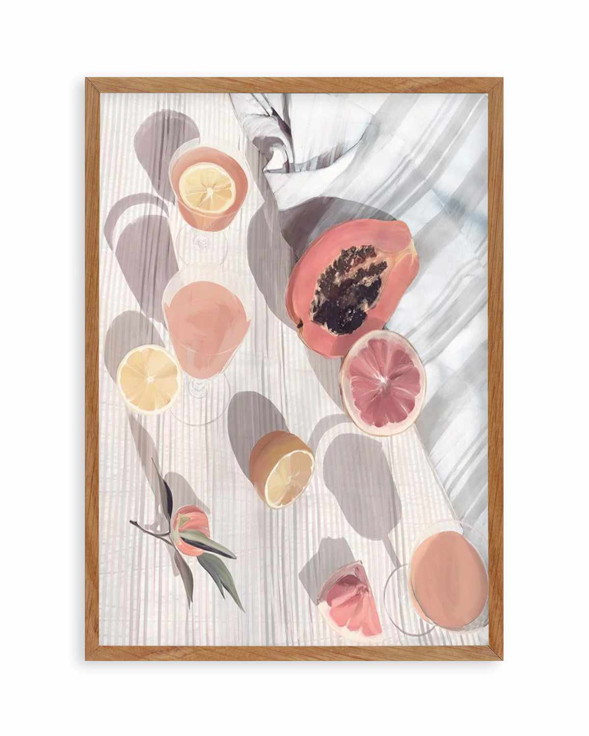 Citrus Still Life Art Print