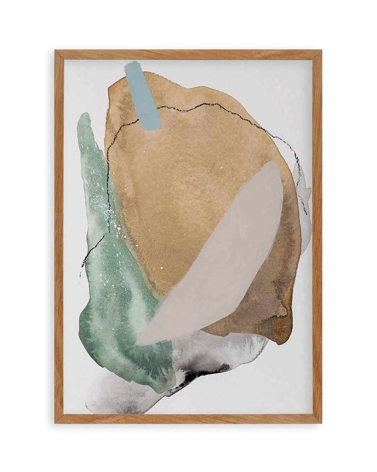 City Beach by Katharina Daneke Art Print from Olive et Oriel where you can shop wallpaper and artworks online