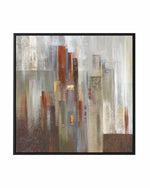 City Horizon | Framed Canvas Art Print