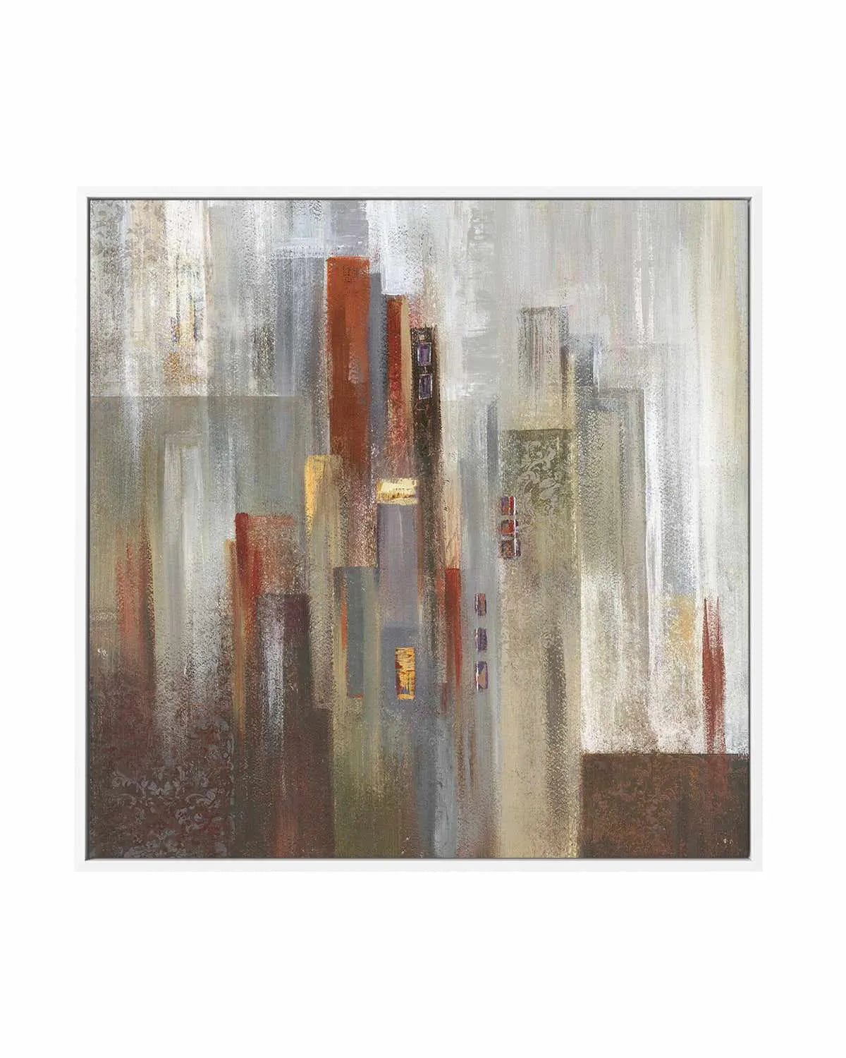 City Horizon | Framed Canvas Art Print from Olive et Oriel where you can shop wallpaper and artworks online
