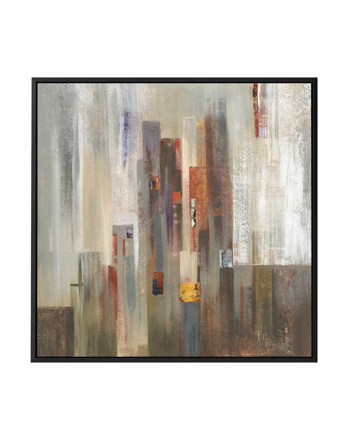 City Views | Framed Canvas Art Print