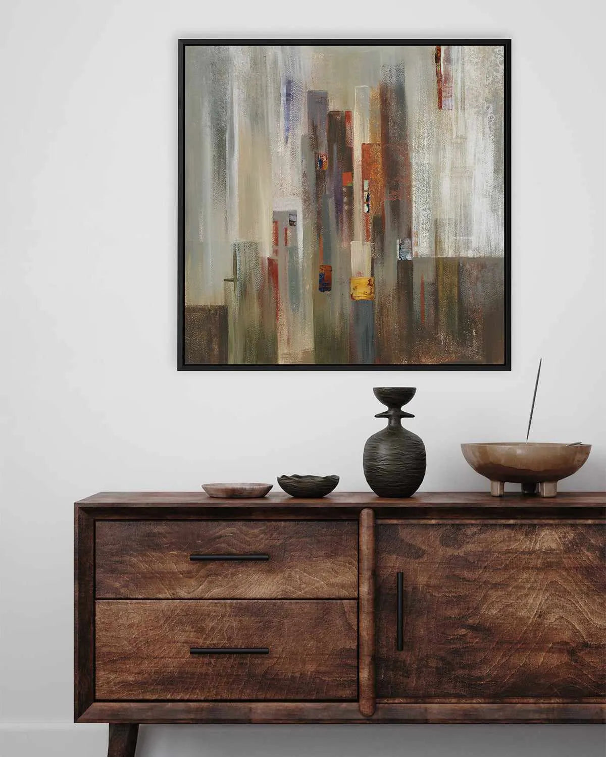 City Views | Framed Canvas Art Print from Olive et Oriel where you can shop wallpaper and artworks online