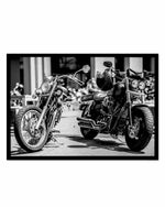 Classic Motorcycle II Art Print