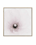 Classic Poppy | Framed Canvas Art Print