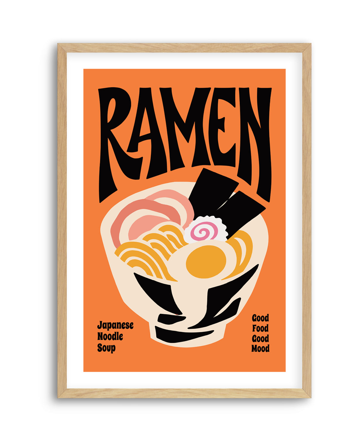 Classic Ramen Bowl by Patryk Krygowski | Art Print