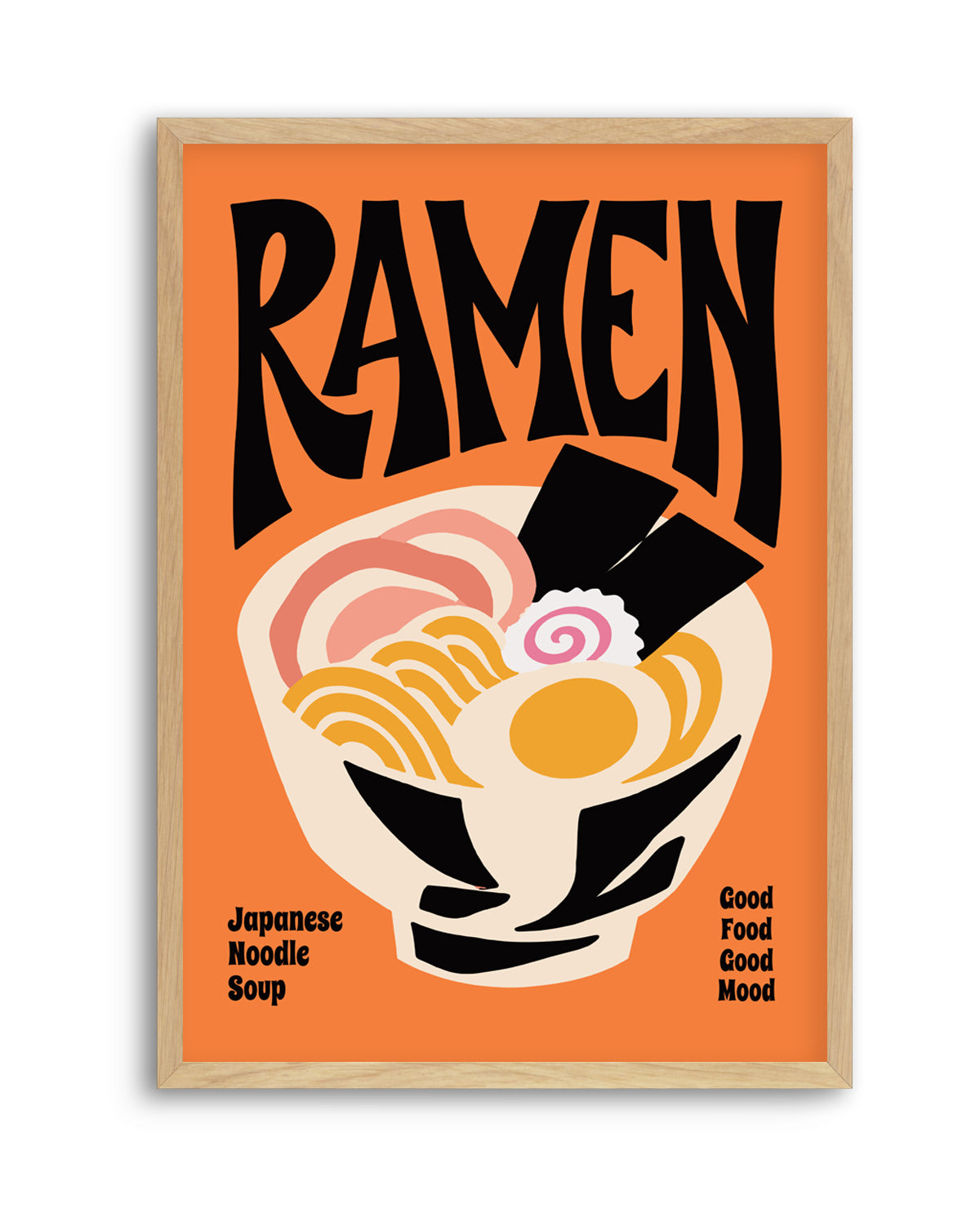 Classic Ramen Bowl by Patryk Krygowski | Art Print