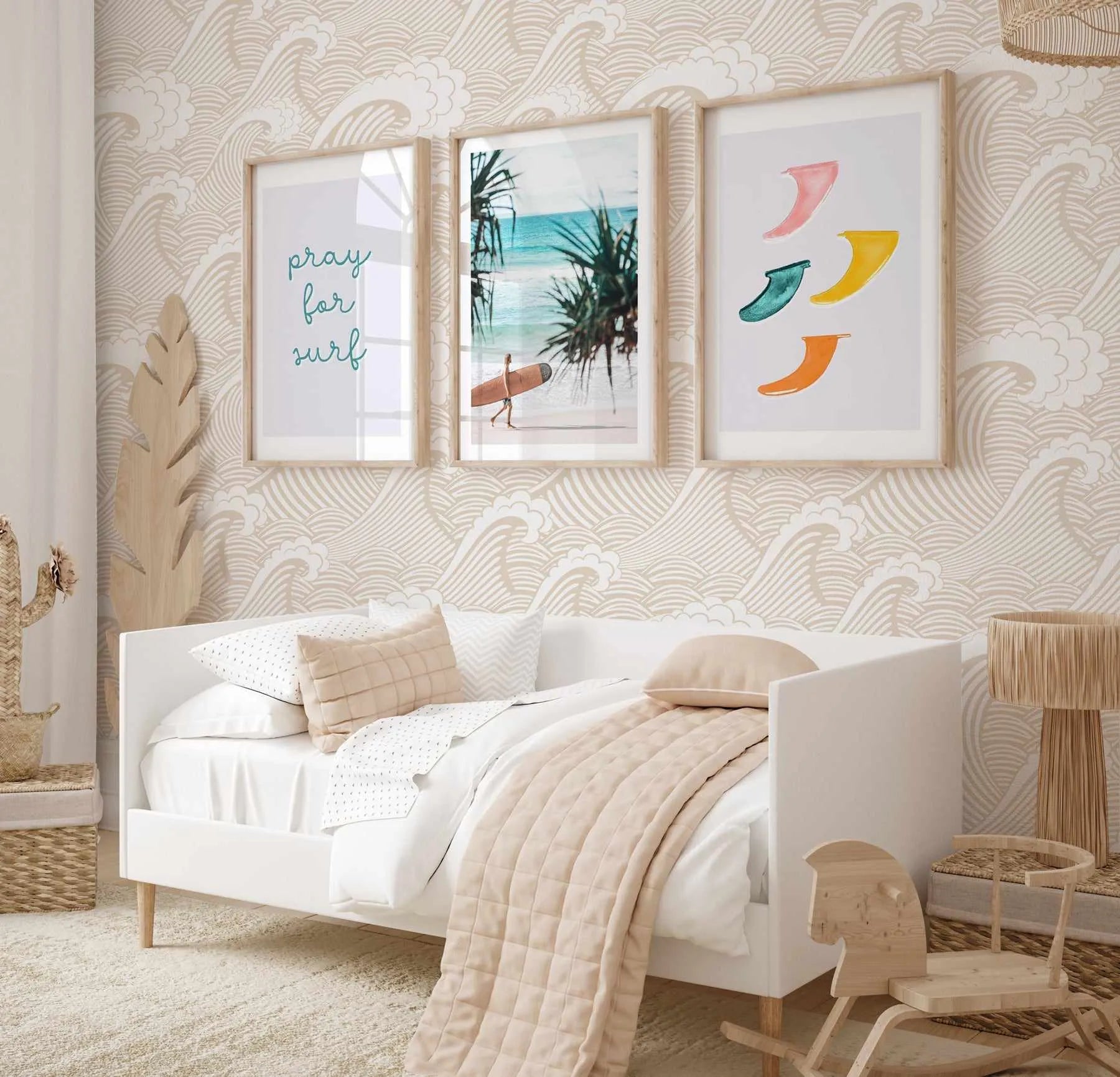 Classic Waves in Sand Wallpaper-Wallpaper-Buy Kids Removable Wallpaper Online Our Custom Made Children√¢‚Ç¨‚Ñ¢s Wallpapers Are A Fun Way To Decorate And Enhance Boys Bedroom Decor And Girls Bedrooms They Are An Amazing Addition To Your Kids Bedroom Walls Our Collection of Kids Wallpaper Is Sure To Transform Your Kids Rooms Interior Style From Pink Wallpaper To Dinosaur Wallpaper Even Marble Wallpapers For Teen Boys Shop Peel And Stick Wallpaper Online Today With Olive et Oriel