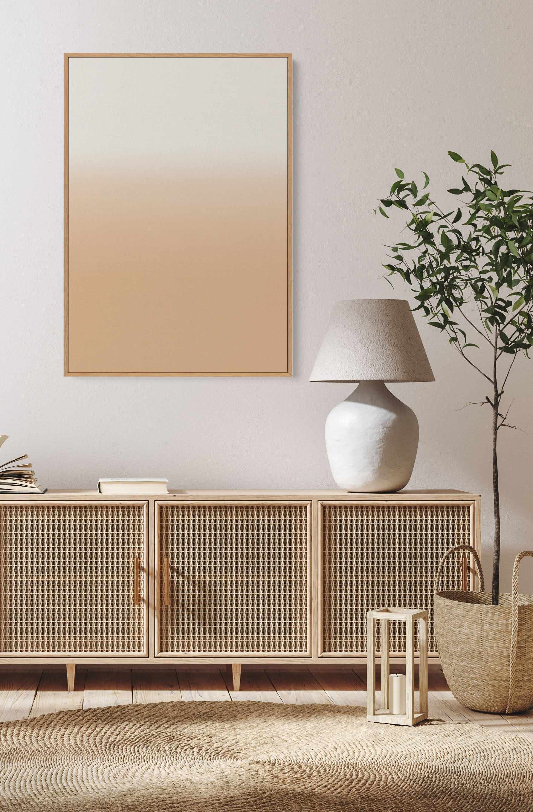 Clay - The Faded Collection | Framed Canvas Art Print from Olive et Oriel where you can shop wallpaper and artworks online