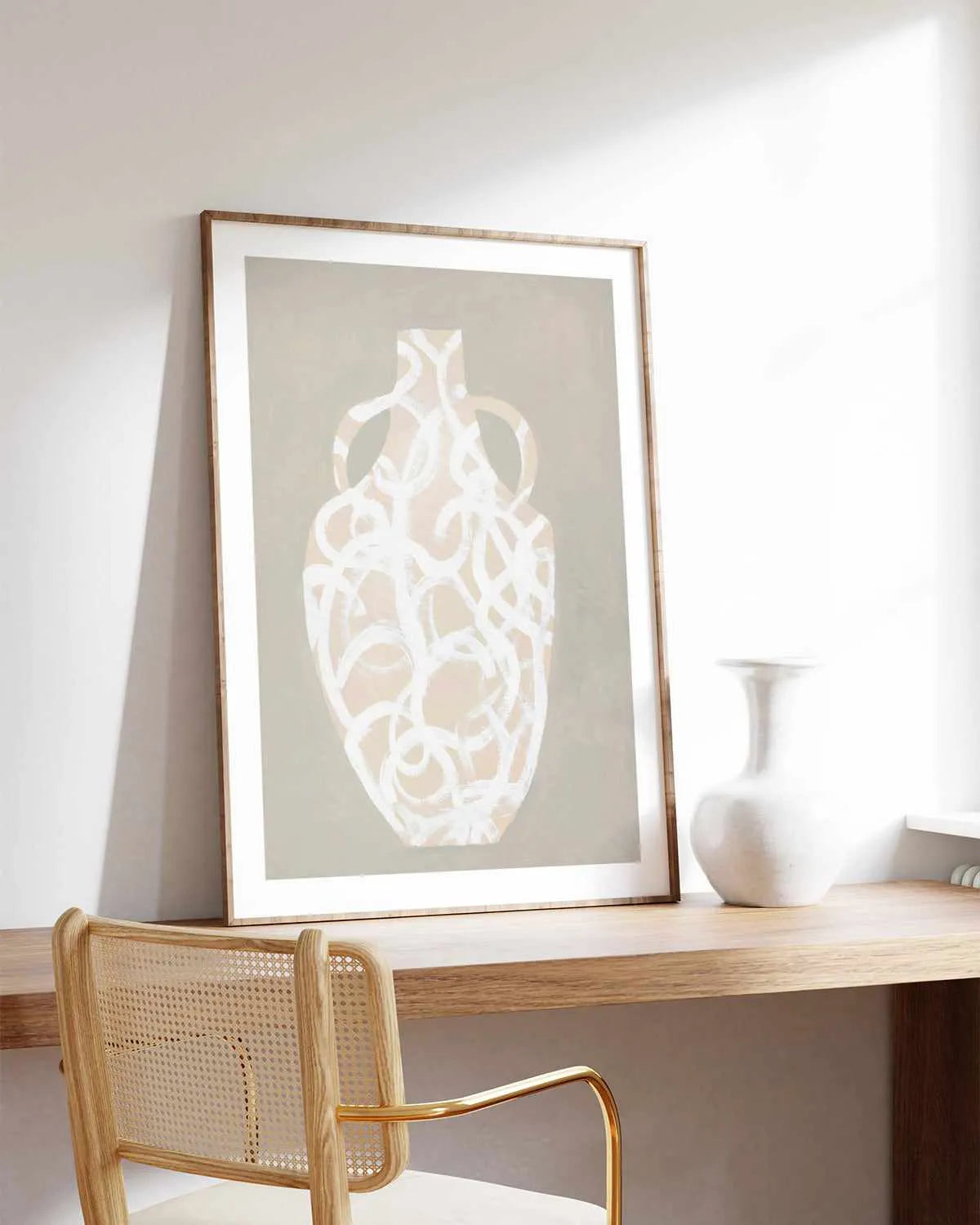 Clay Covered by Design Fabrikken Art Print from Olive et Oriel where you can shop wallpaper and artworks online