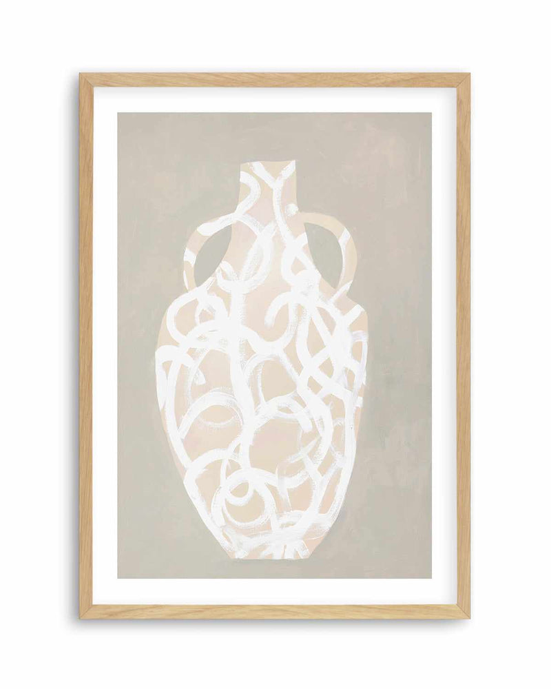 Clay Covered by Design Fabrikken Art Print