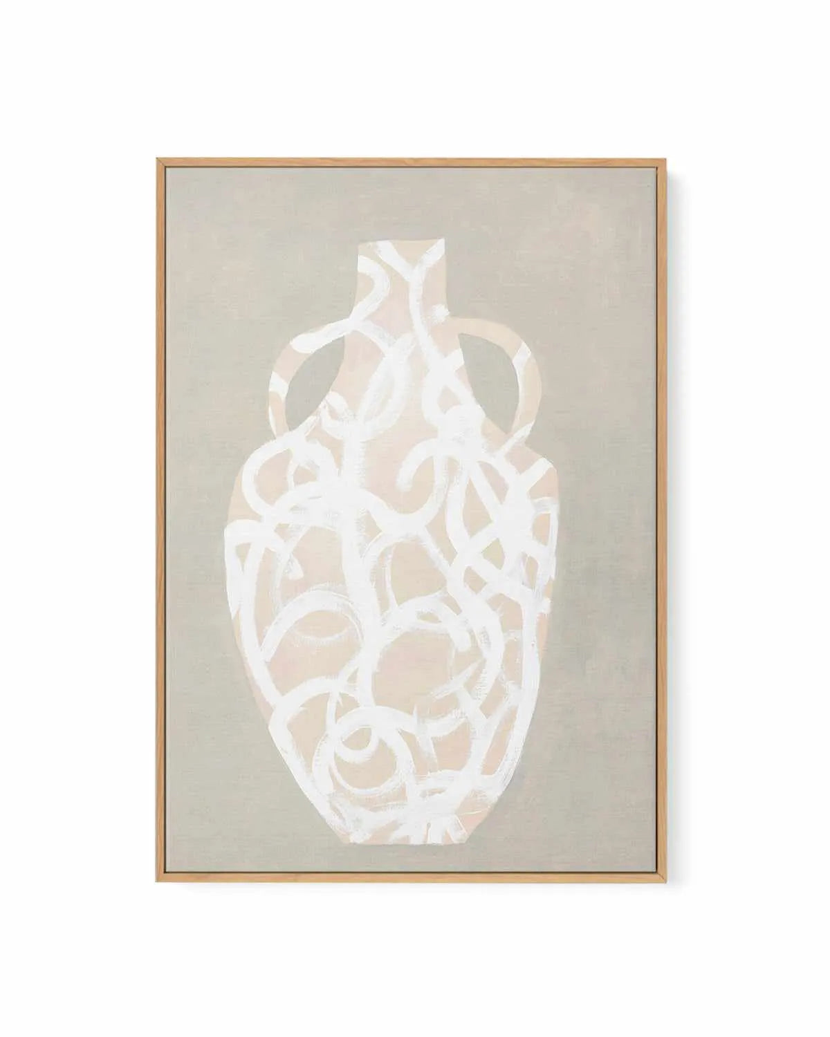 Clay Covered by Design Fabrikken | Framed Canvas Art Print from Olive et Oriel where you can shop wallpaper and artworks online