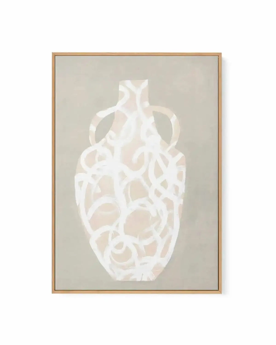 Clay Covered by Design Fabrikken | Framed Canvas Art Print from Olive et Oriel where you can shop wallpaper and artworks online