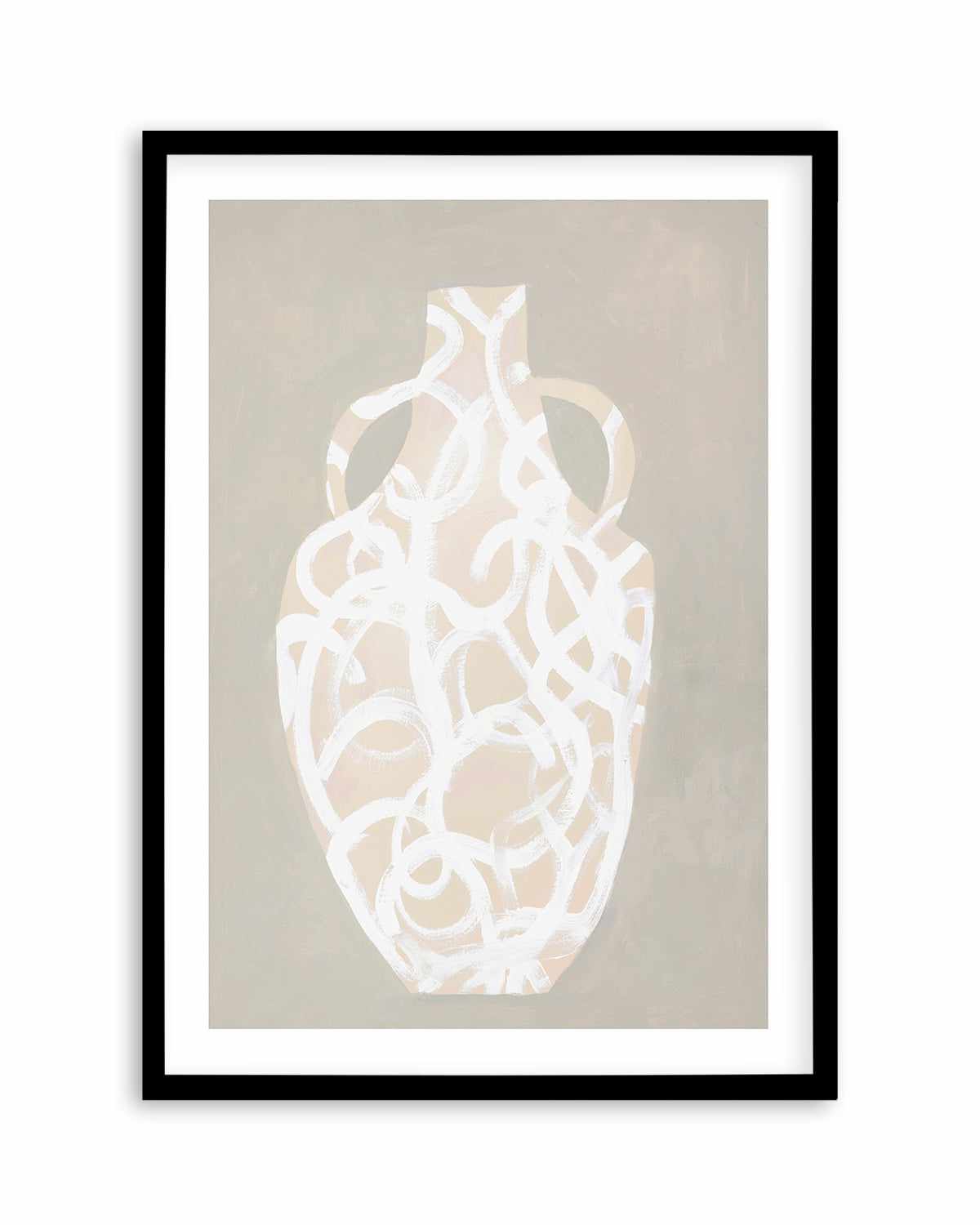 Clay Covered by Design Fabrikken Art Print