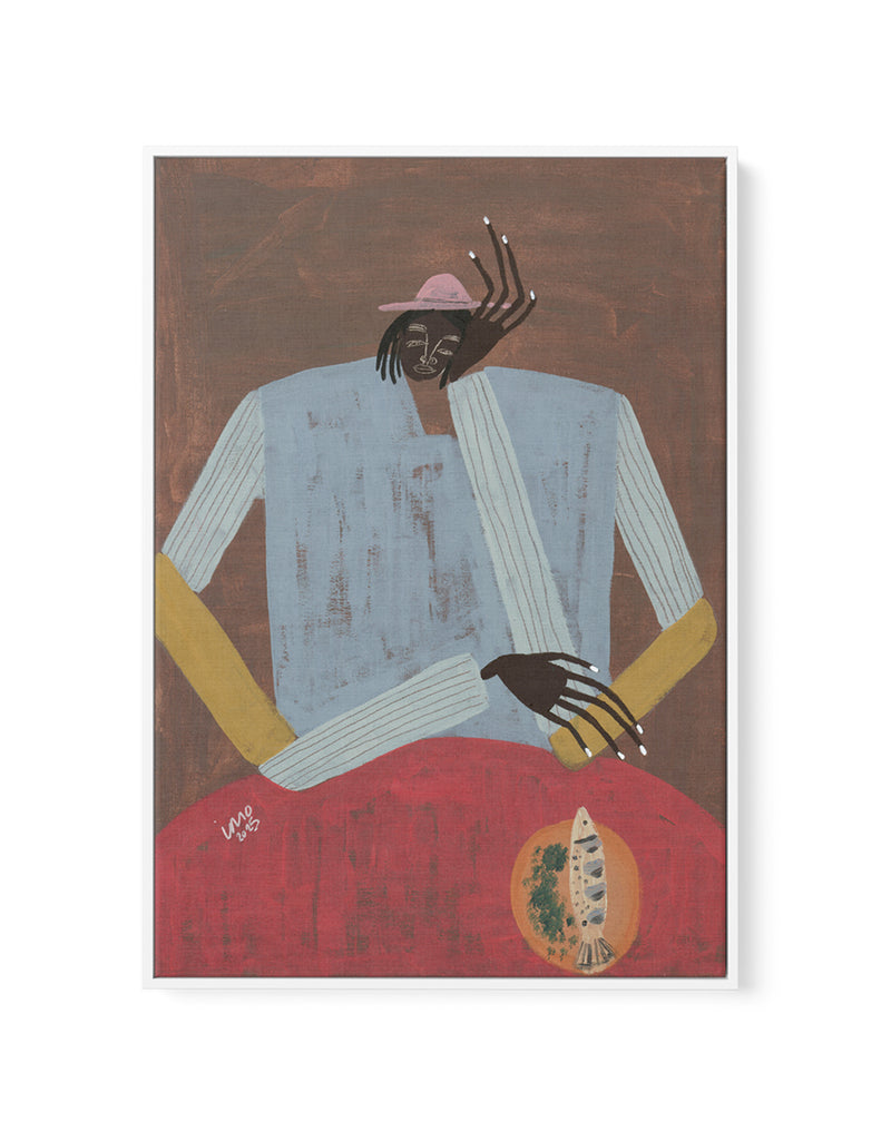 Clear My Head by Studio IMO | Framed Canvas Art Print