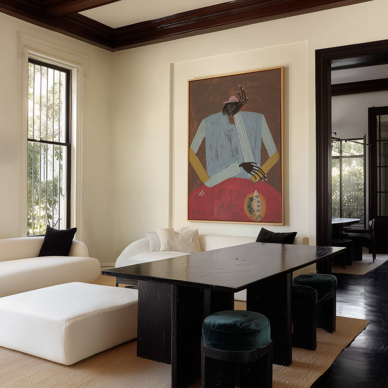 Clear My Head by Studio IMO | Framed Canvas Art Print