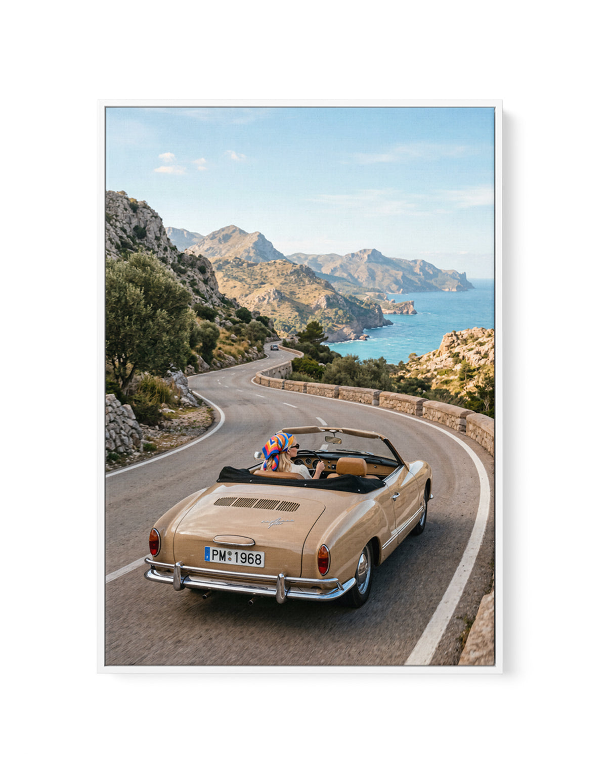 Afternoon View I | Framed Canvas Art Print