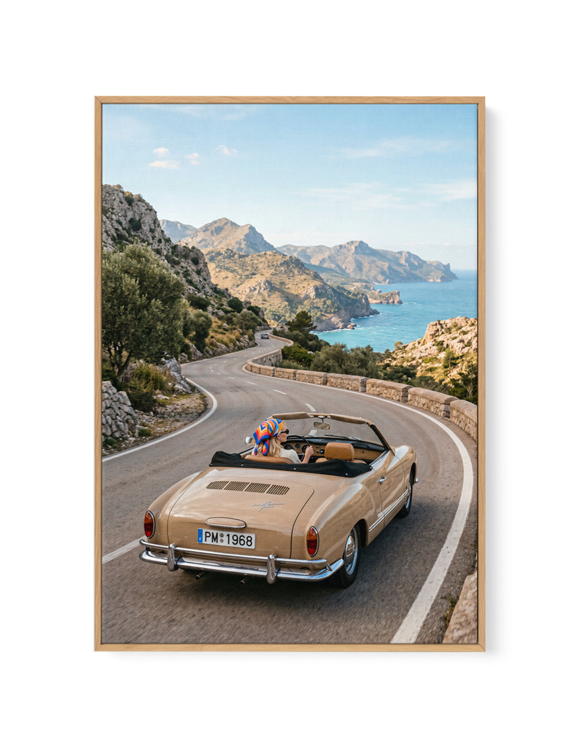 Afternoon View I | Framed Canvas Art Print