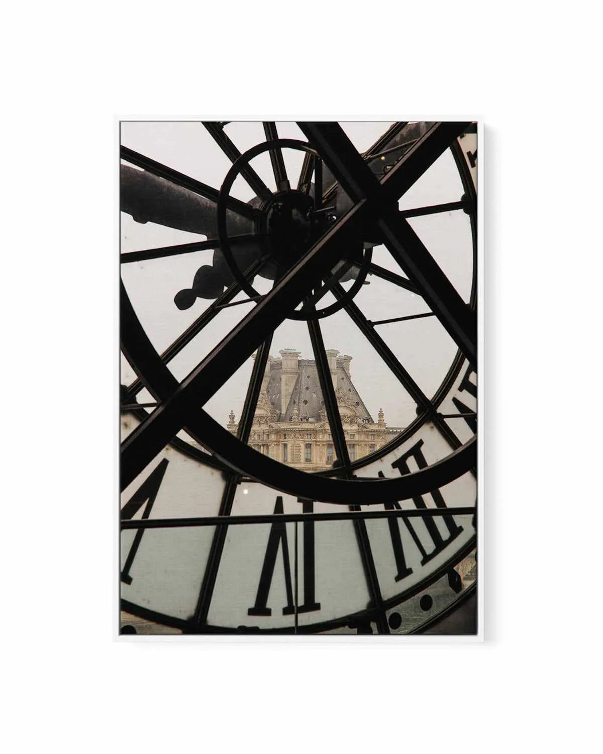 Clock Tower by Jovani Demetrie | Framed Canvas Art Print from Olive et Oriel where you can shop wallpaper and artworks online