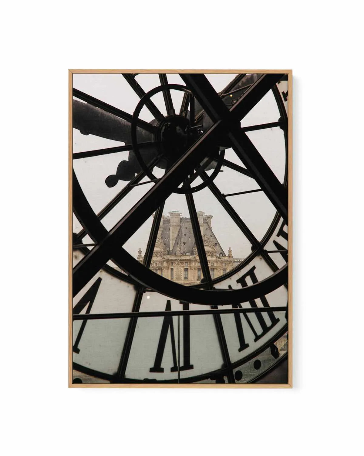 Clock Tower by Jovani Demetrie | Framed Canvas Art Print from Olive et Oriel where you can shop wallpaper and artworks online