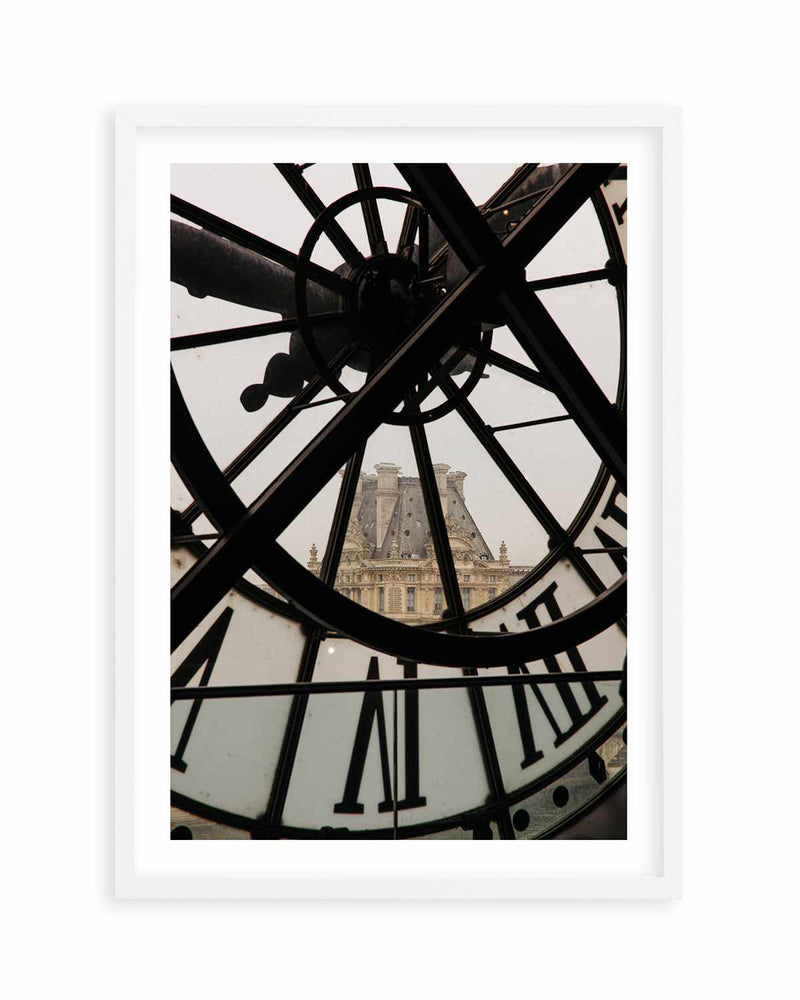 Clock Tower by Jovani Demetrie Art Print