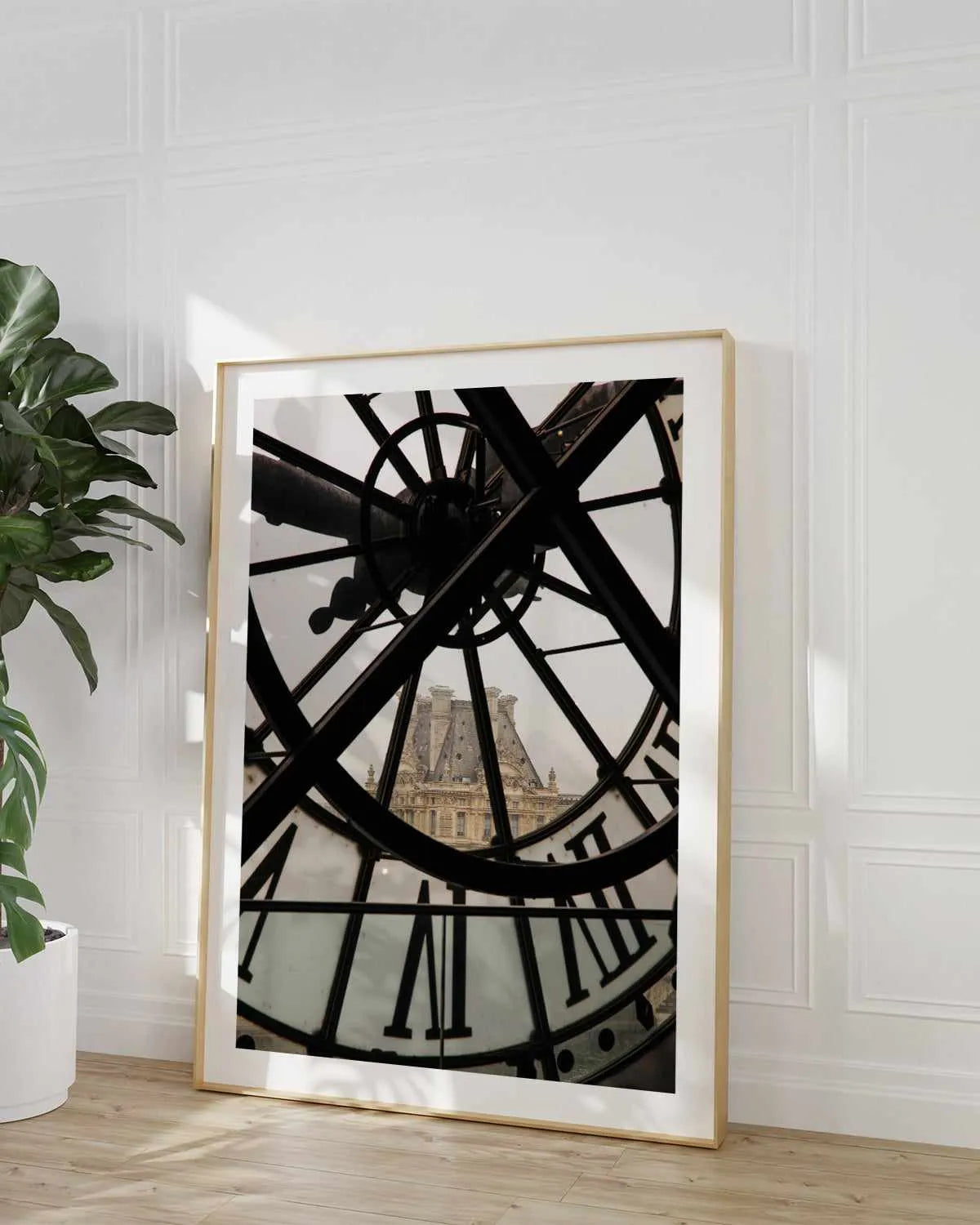 Clock Tower by Jovani Demetrie Art Print from Olive et Oriel where you can shop wallpaper and artworks online