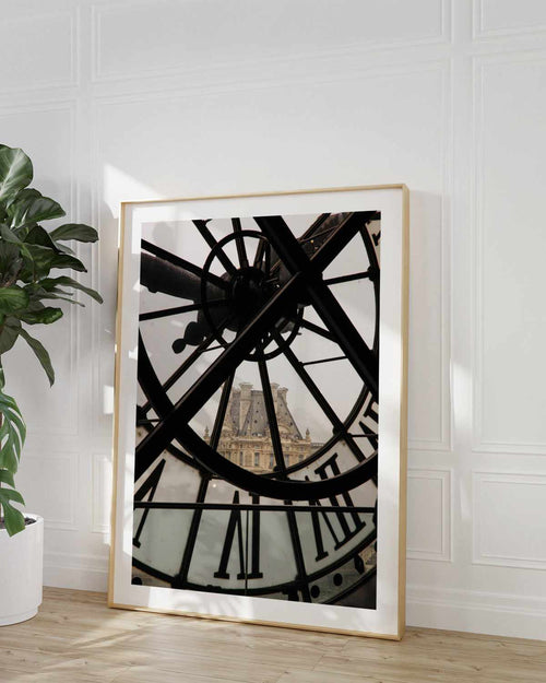 Clock Tower by Jovani Demetrie Art Print