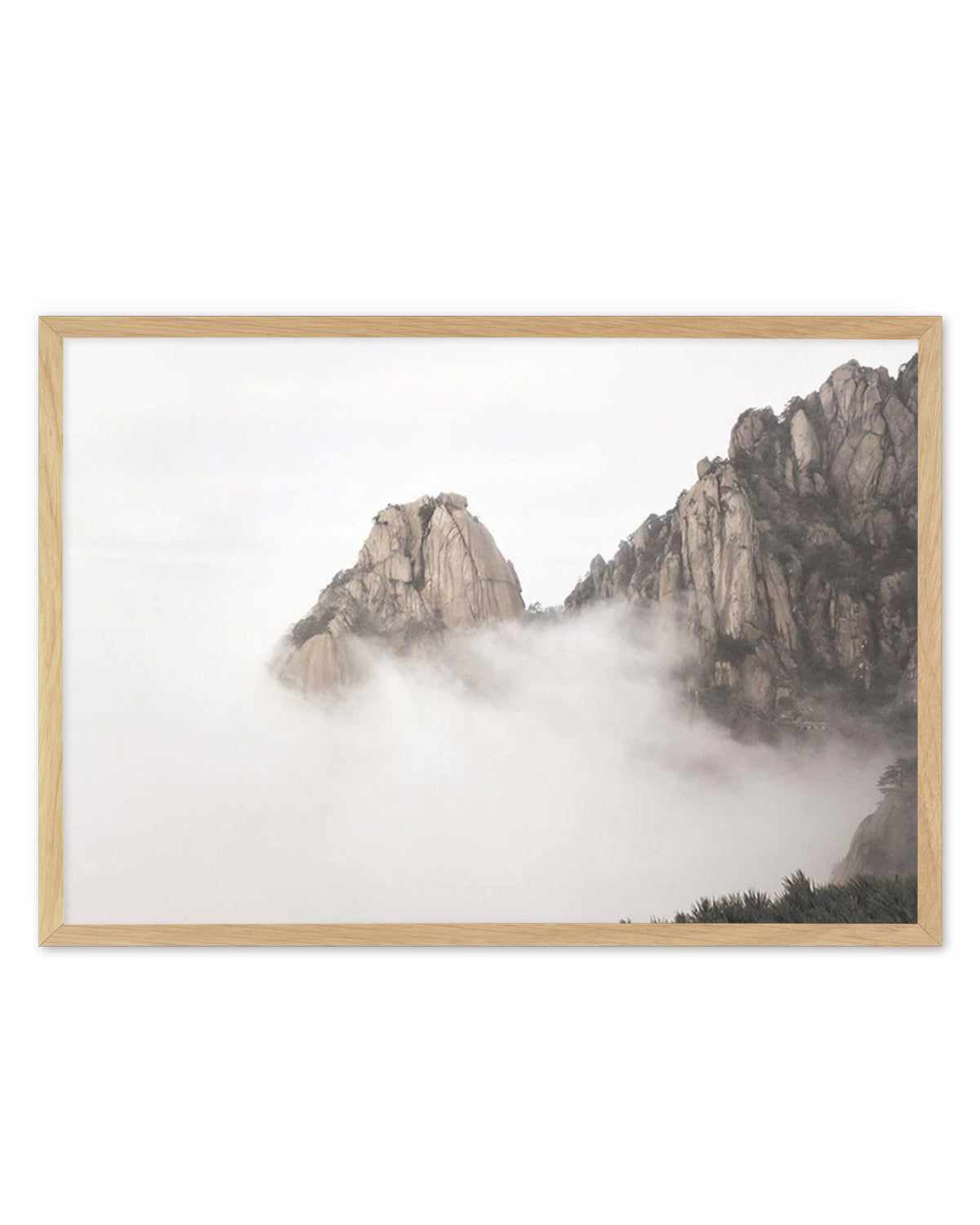 Cloud Mountain Art Print