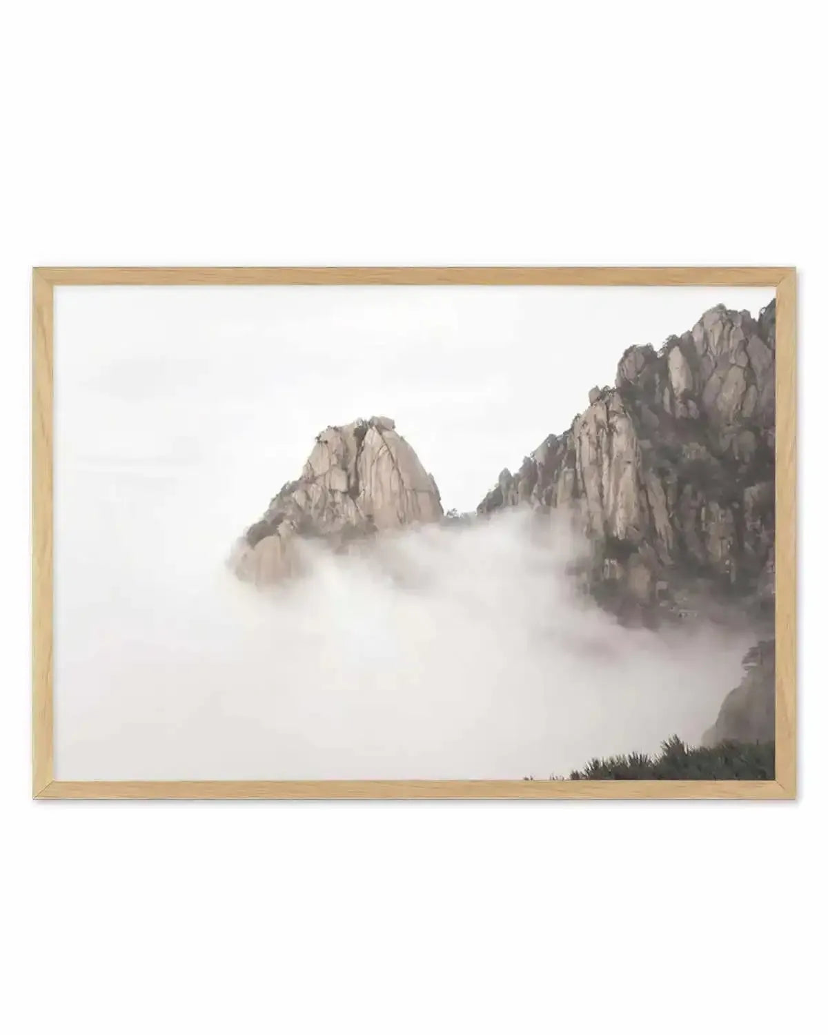 Cloud Mountain Art Print from Olive et Oriel where you can shop wallpaper and artworks online