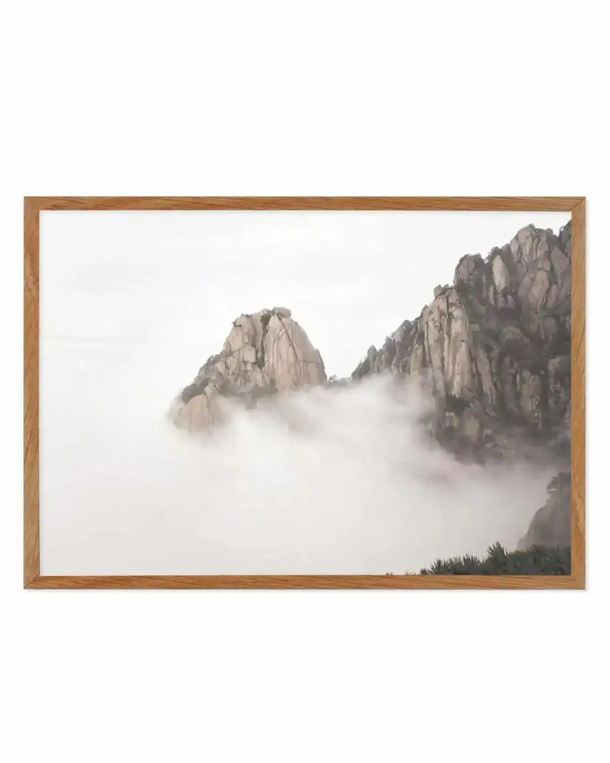 Cloud Mountain Art Print from Olive et Oriel where you can shop wallpaper and artworks online