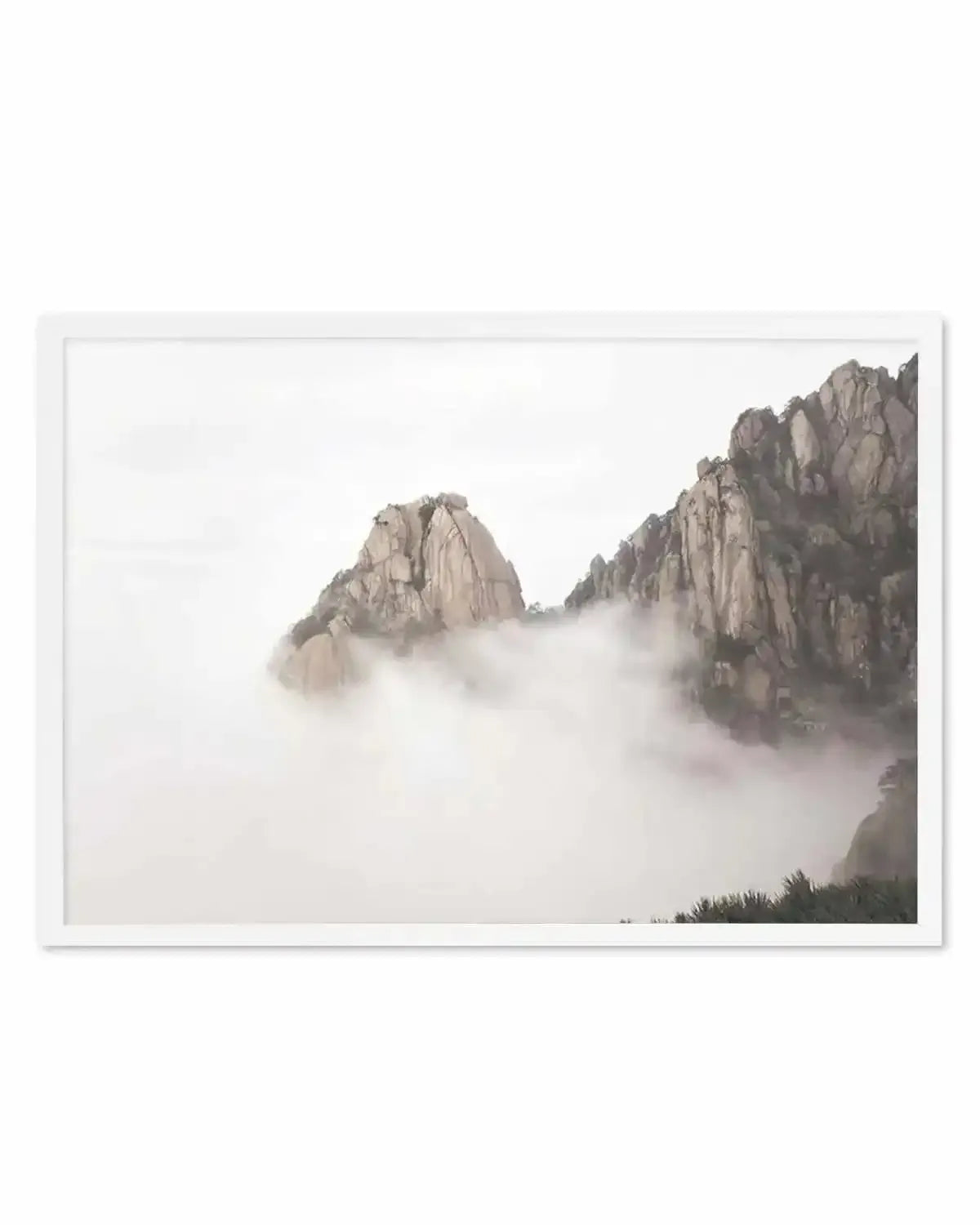 Cloud Mountain Art Print from Olive et Oriel where you can shop wallpaper and artworks online