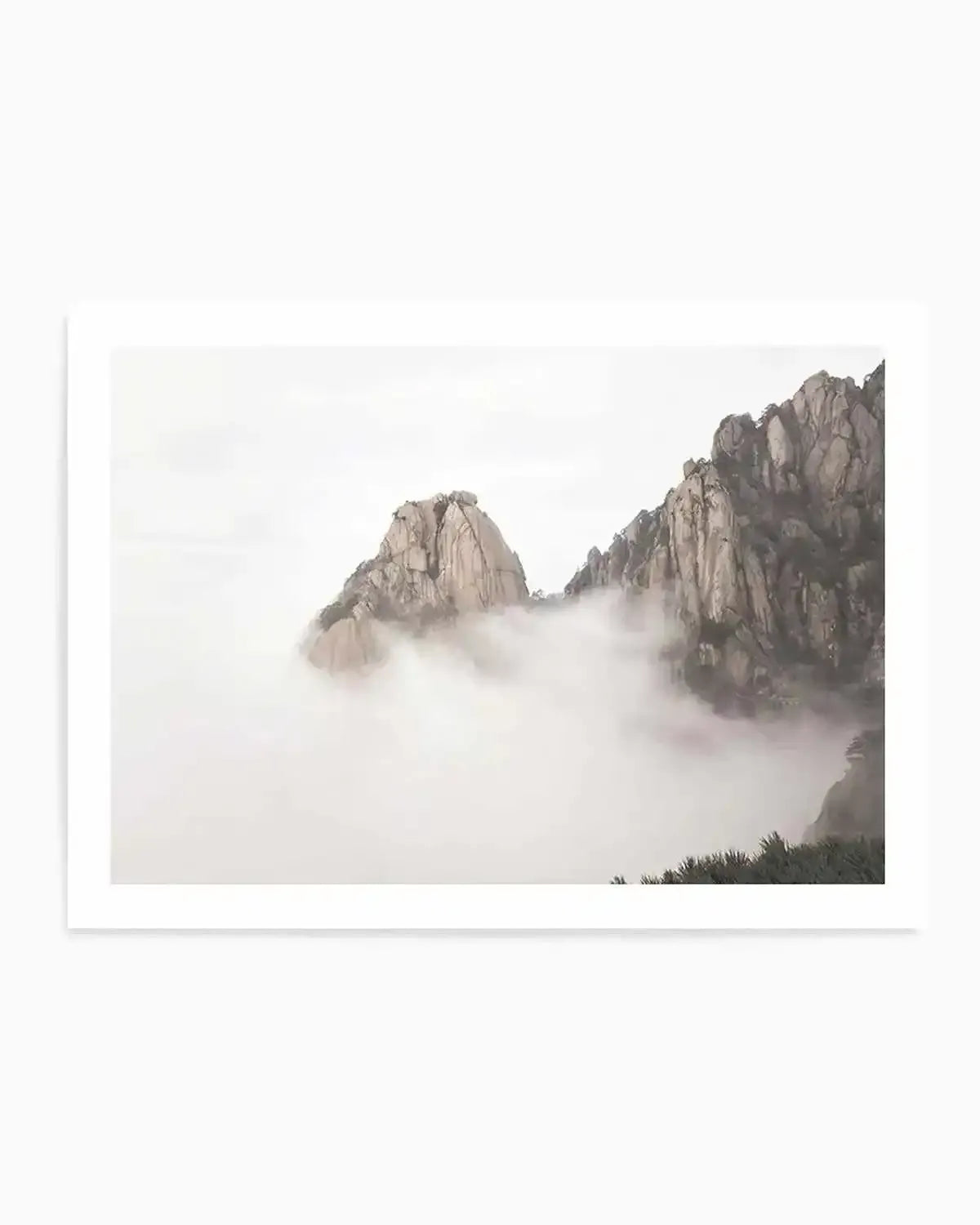 Cloud Mountain Art Print from Olive et Oriel where you can shop wallpaper and artworks online