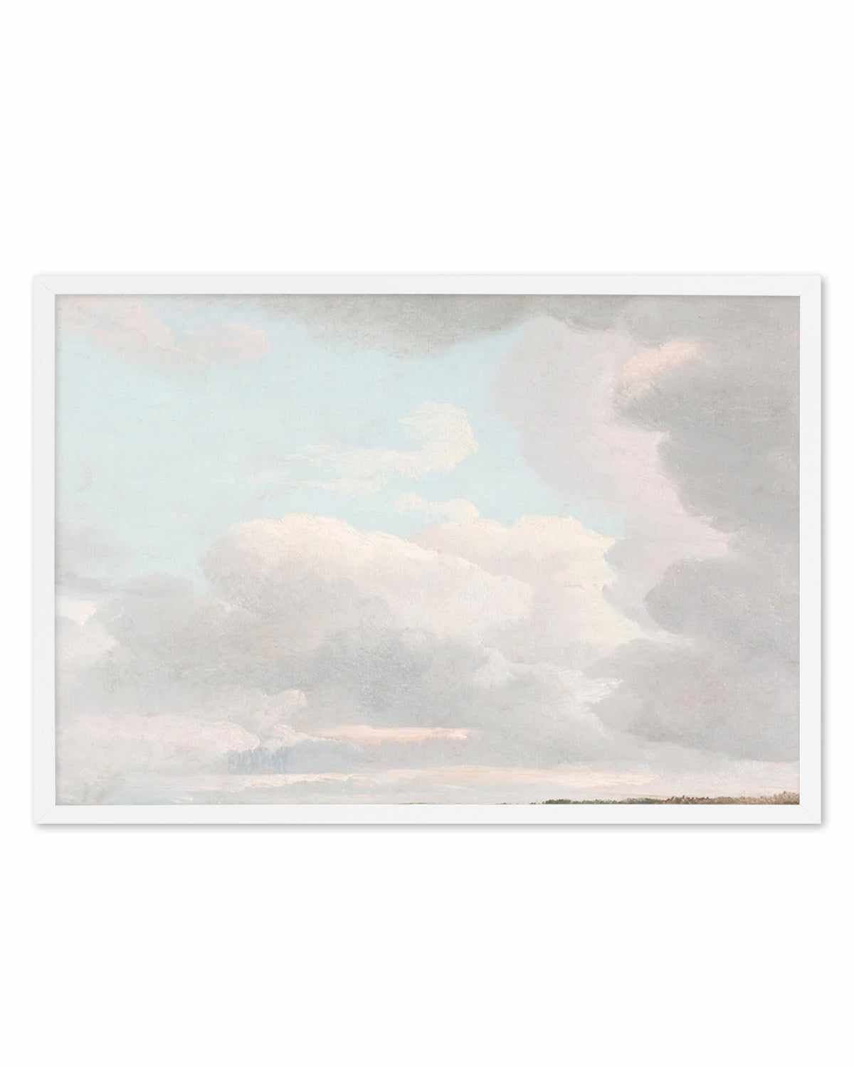 Clouds At Dusk Art Print