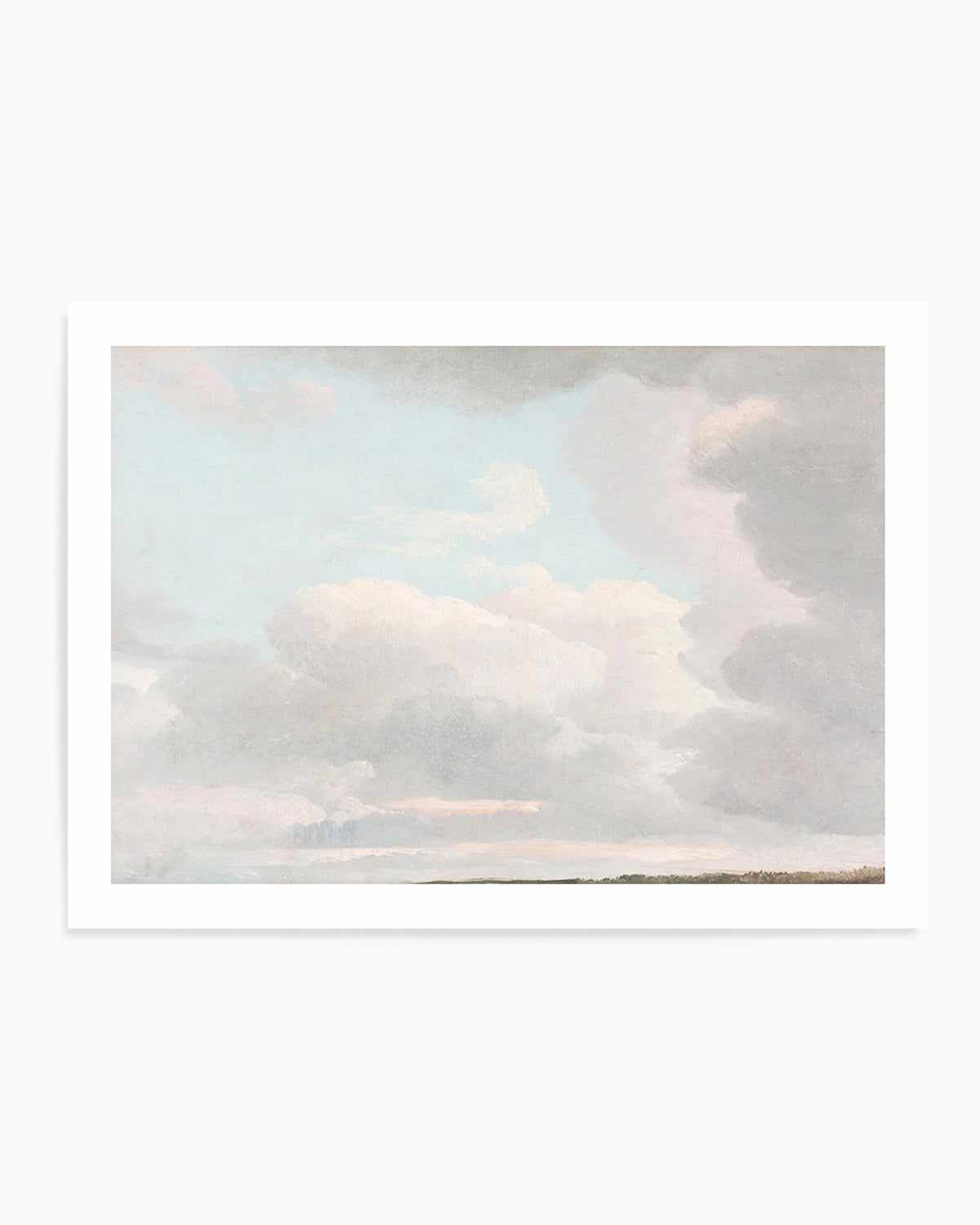 Clouds At Dusk Art Print