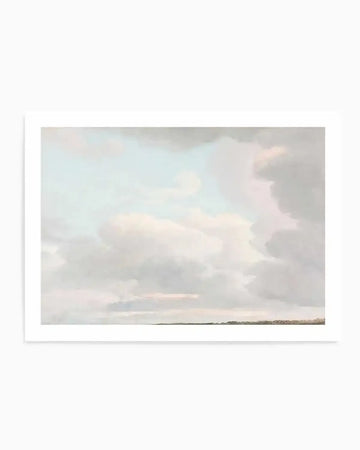 Clouds At Dusk Art Print from Olive et Oriel where you can shop wallpaper and artworks online