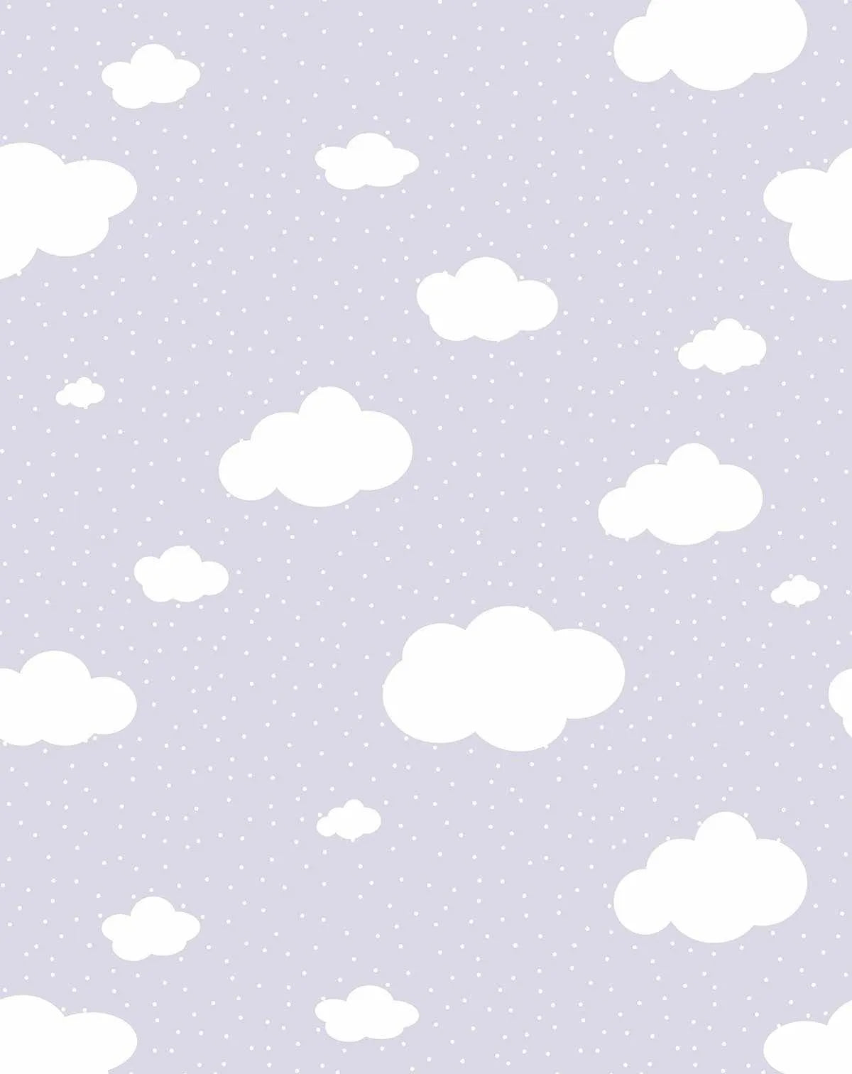 Clouds Wallpaper in Lilac-Wallpaper-Buy Kids Removable Wallpaper Online Our Custom Made Children√¢‚Ç¨‚Ñ¢s Wallpapers Are A Fun Way To Decorate And Enhance Boys Bedroom Decor And Girls Bedrooms They Are An Amazing Addition To Your Kids Bedroom Walls Our Collection of Kids Wallpaper Is Sure To Transform Your Kids Rooms Interior Style From Pink Wallpaper To Dinosaur Wallpaper Even Marble Wallpapers For Teen Boys Shop Peel And Stick Wallpaper Online Today With Olive et Oriel