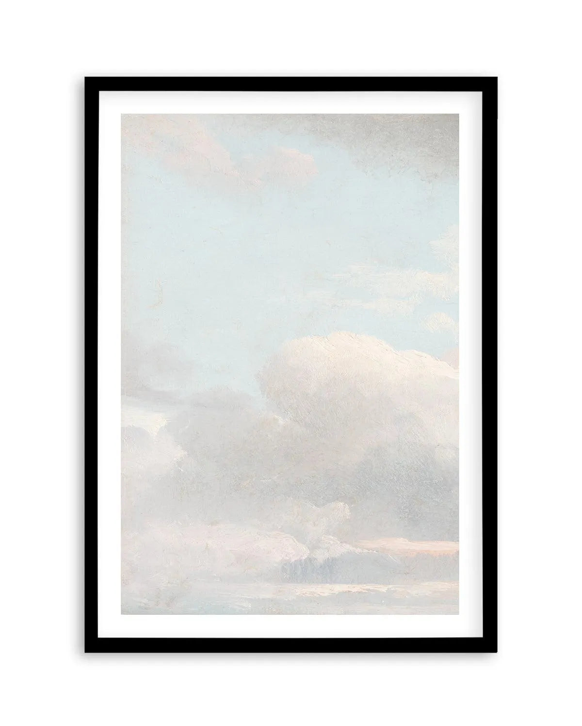Clouds at Dusk I Art Print | PT-PRINT-Olive et Oriel-Olive et Oriel-A5 | 5.8" x 8.3" | 14.8 x 21cm-Black-With White Border-Buy-Australian-Art-Prints-Online-with-Olive-et-Oriel-Your-Artwork-Specialists-Austrailia-Decorate-With-Coastal-Photo-Wall-Art-Prints-From-Our-Beach-House-Artwork-Collection-Fine-Poster-and-Framed-Artwork
